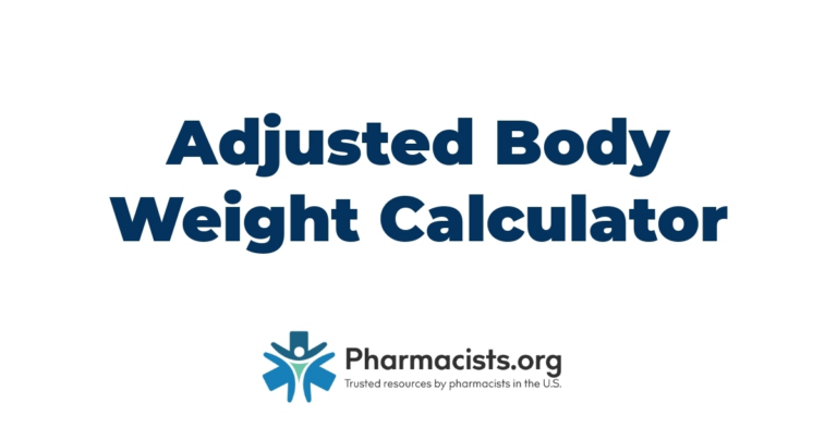 Adjusted Body Weight Calculator