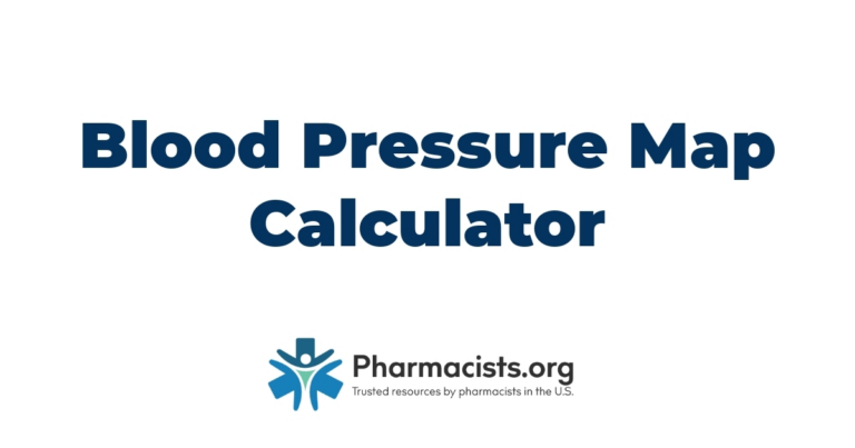 Blood Pressure Map Calculator