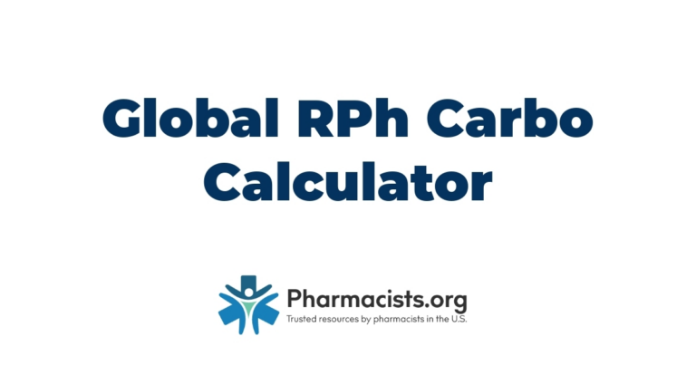 Global RPh Carbo Calculator